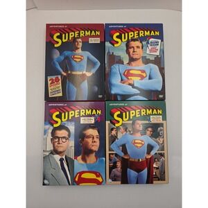 Adventures of Superman Complete Series DVD Seasons 1-6 George Reeves TV Show‎